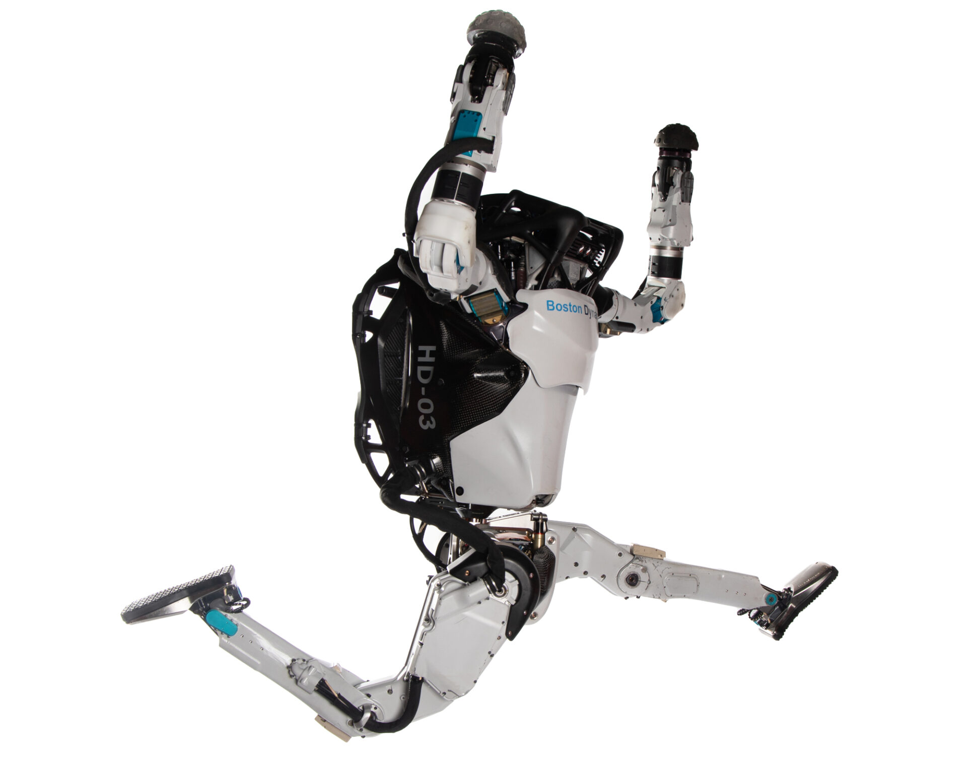 Boston Dynamics Atlas Robot Doing Parkour